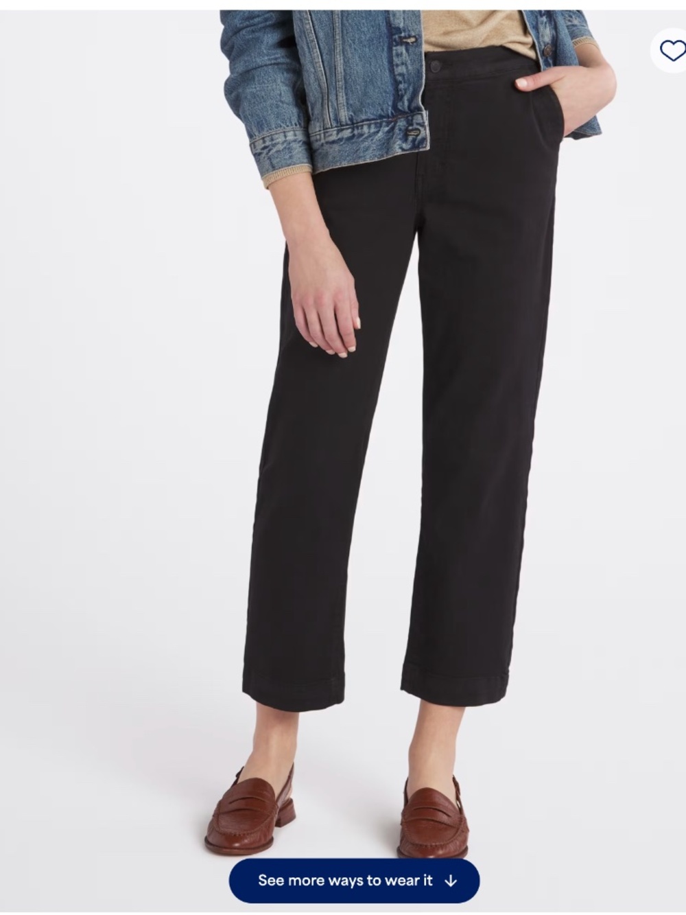 Studio Blue Messa High Rise Black Pants (Stitch Fix, size 10)